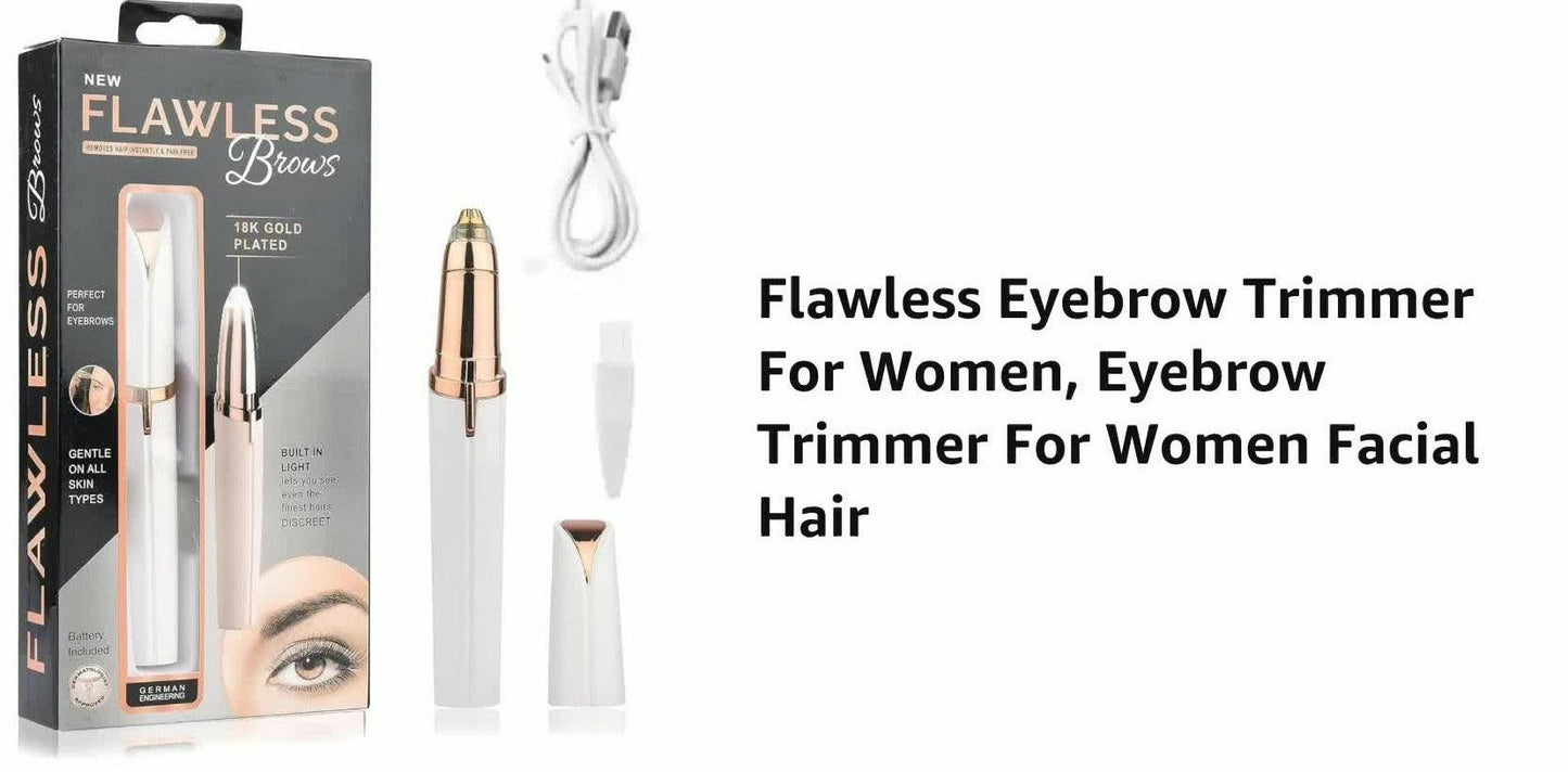 Flawless Eyebrow Trimmer – Precision Hair Remover