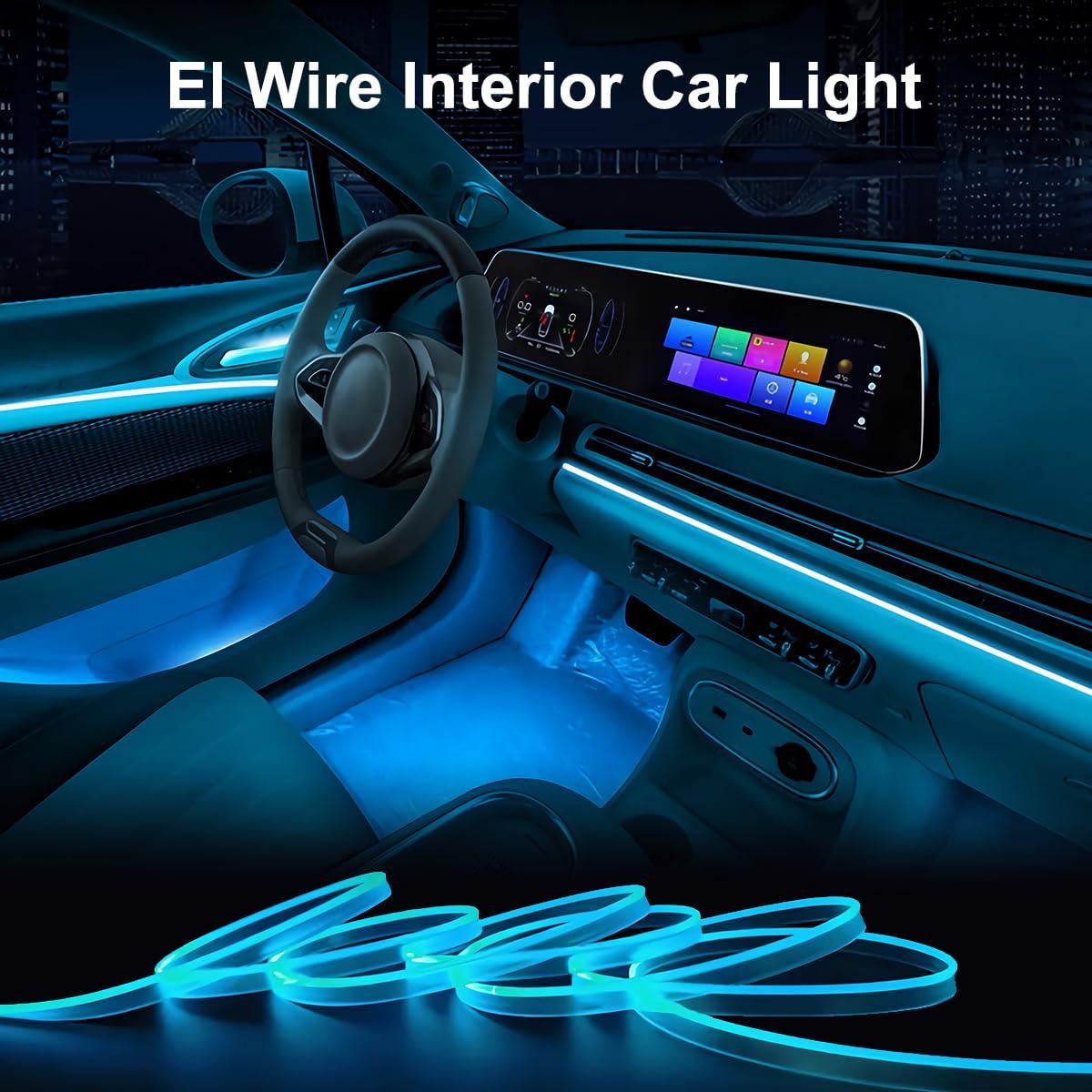 Car Dashboard Multicolor Neon Lights Strip With USB