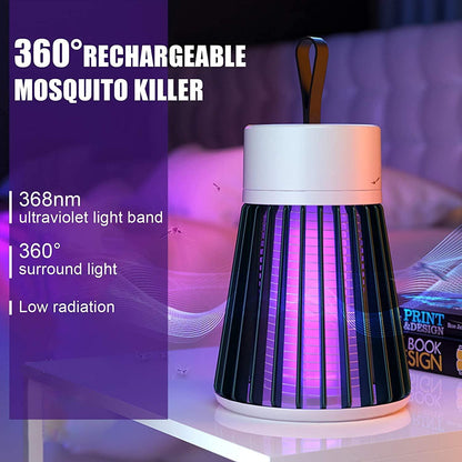 USB Rechargeable Mosquito Killer Lamp – Silent, Efficient & Chemical-Free Protection