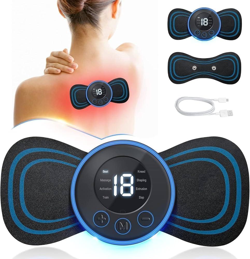 Rechargeable Mini EMS Massager – Instant Pain Relief