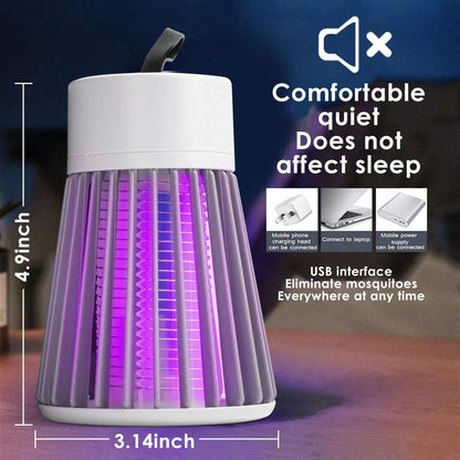 USB Rechargeable Mosquito Killer Lamp – Silent, Efficient & Chemical-Free Protection