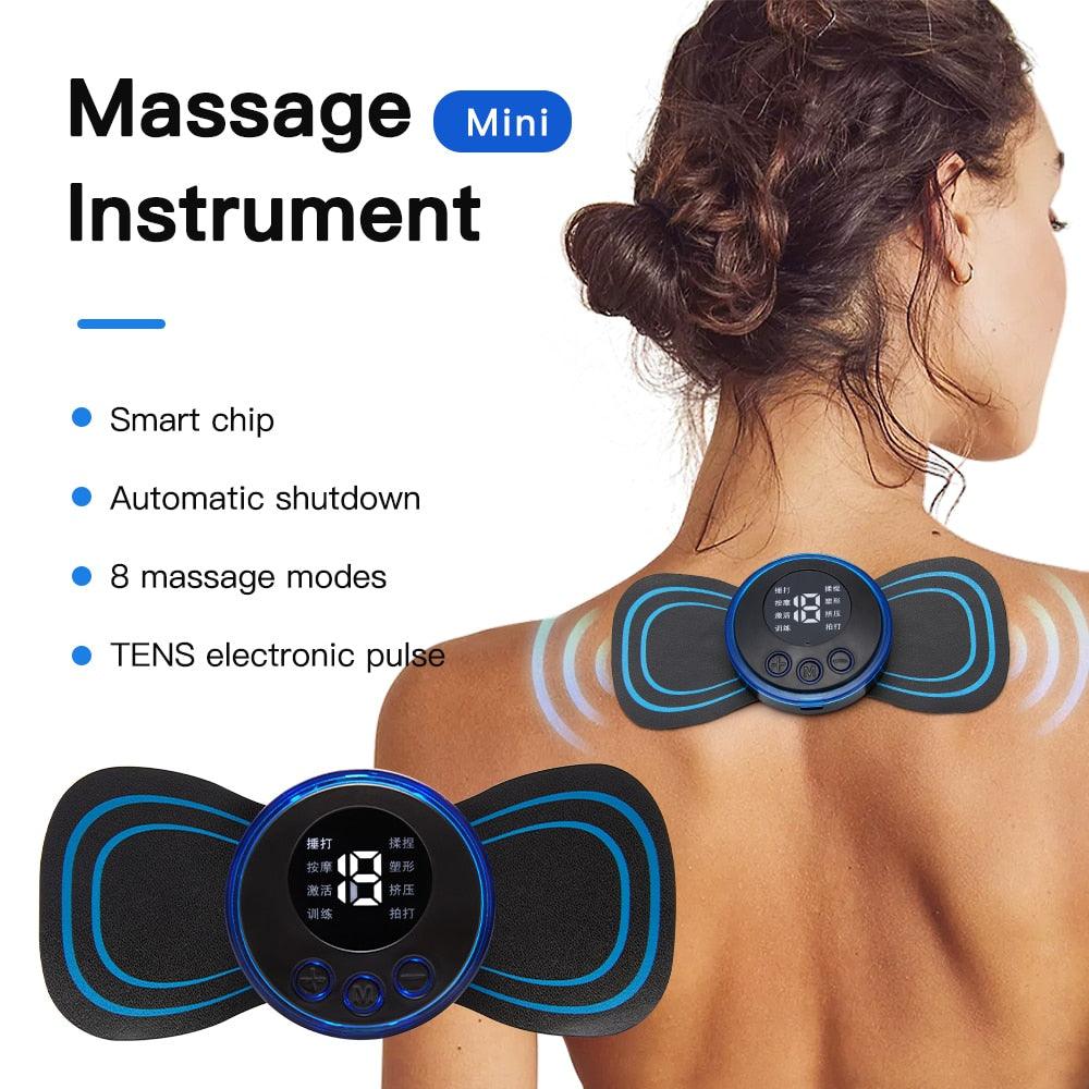 Rechargeable Mini EMS Massager – Instant Pain Relief