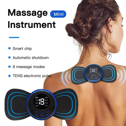 Rechargeable Mini EMS Massager – Instant Pain Relief