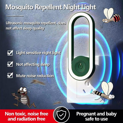 Ultrasonic Pest Repeller with LED Light – Powerful & Safe Pest Control